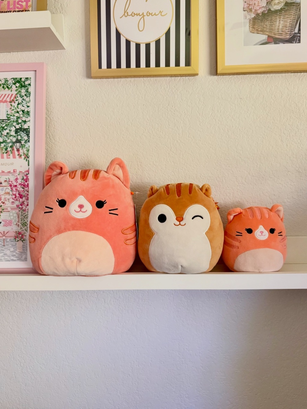 Set of three Squishmallows